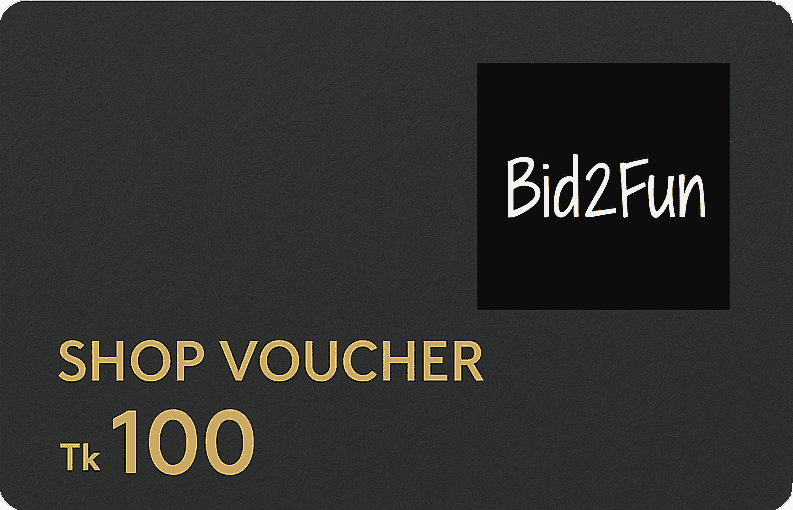 Bid2Fun Shop Voucher – ৳100