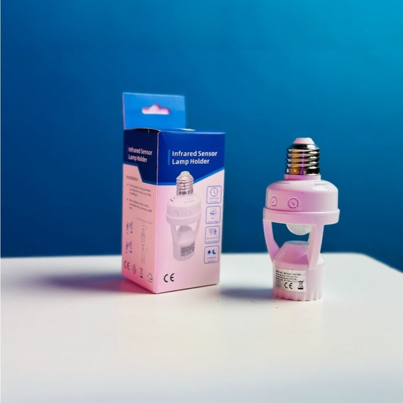 PIR Motion Sensor Bulb Holder (E27, 240V)